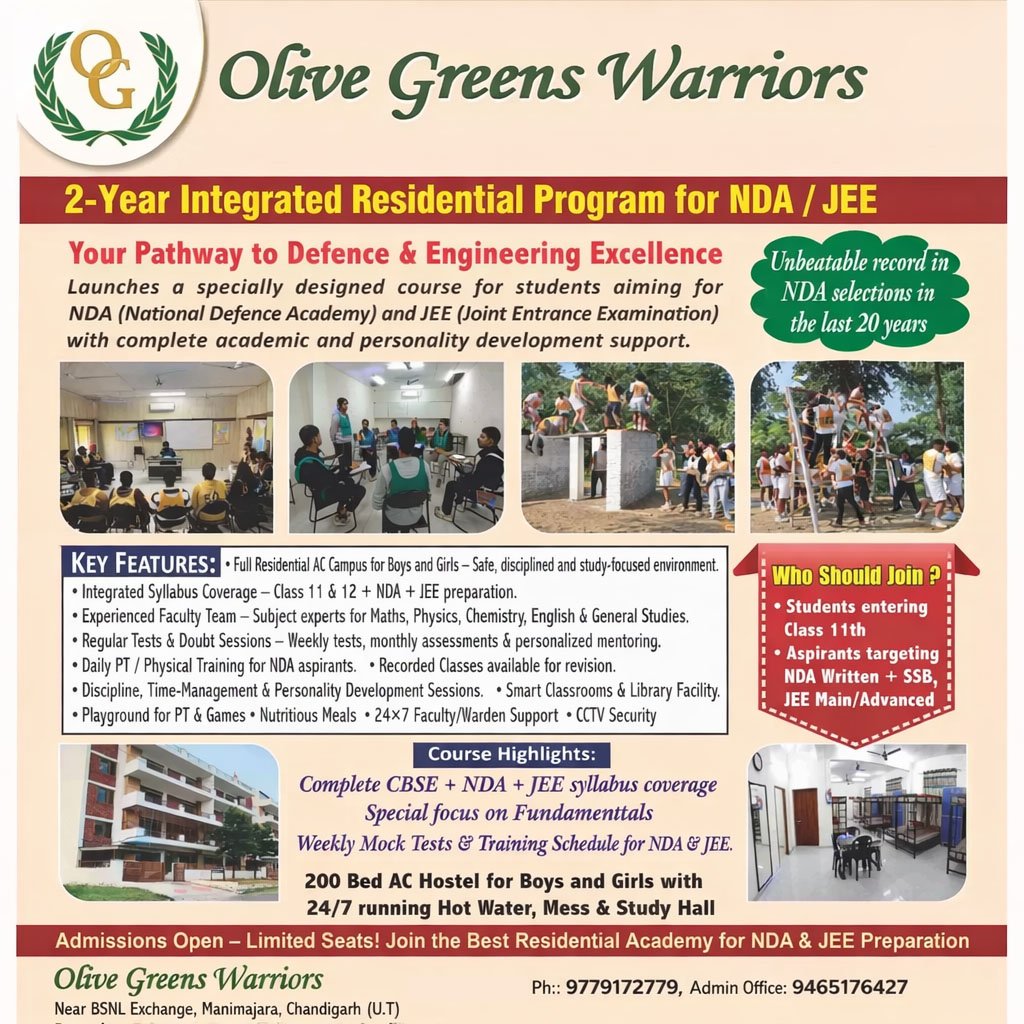 2 years integrated foundation course for nda jee