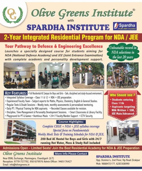 2 years integrated foundation course for nda jee